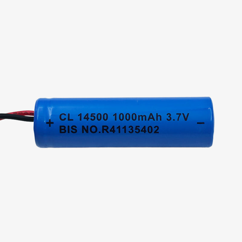 1000mAh 3.7V 14500 Li-ion Battery