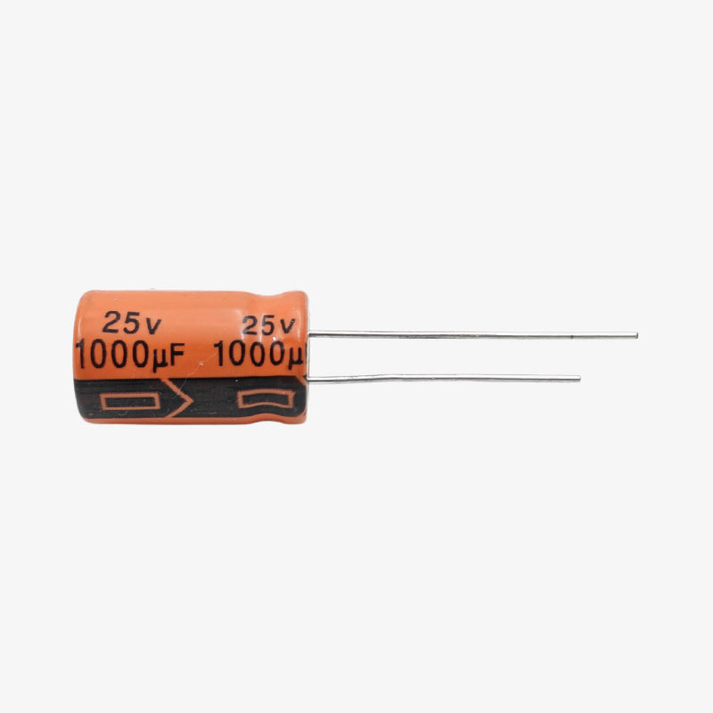 1000uF 25V Radial Electrolytic Capacitor 