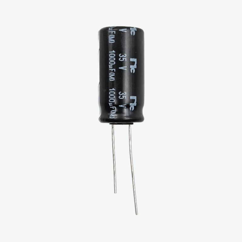 1000uF 35V Radial Electrolytic Capacitor - Through Hole Package
