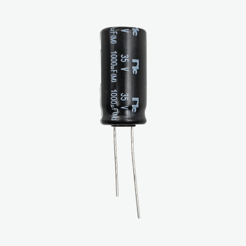 1000uF 35V Radial Electrolytic Capacitor - Through Hole Package