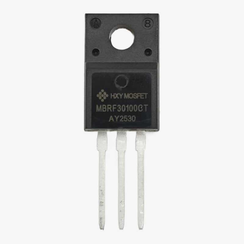 100V 30A Dual Schottky Rectifier (HMBRF30100CT-HXY) - TO-220F DIP Package