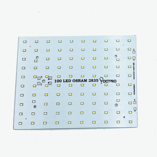 100W 2835 AC LED chip - High Power Set of 100 Leds PCB Light 300mA