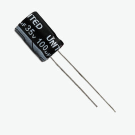 100uF 35V Radial Electrolytic Capacitor