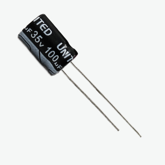 100uF 35V Radial Electrolytic Capacitor