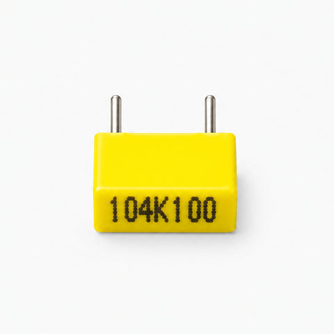 100nF 63V Polyester Box Capacitor - Through Hole Package