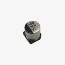 Load image into Gallery viewer, 100uF 35V SMD Electrolytic Capacitor