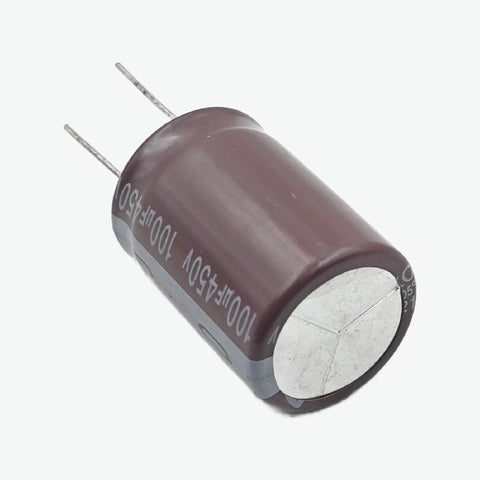 100uF 450V Radial Electrolytic Capacitor - Through Hole Package