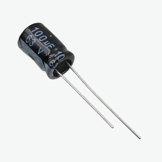100uF 63V Radial Electrolytic Capacitor 