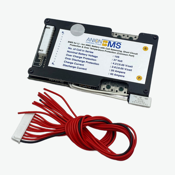 PCB De Protection BMS 10S 36V 40A Pour Batterie Lithium-ion 18650 – Avec équilibrage, Générique