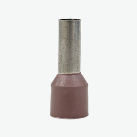 10 sqmm Insulated Terminal Ferrule End Lug (Pack of 5) Crimp Wire Lugs/End Sealing Lugs/Crimp Connectors/Tubular Lugs
