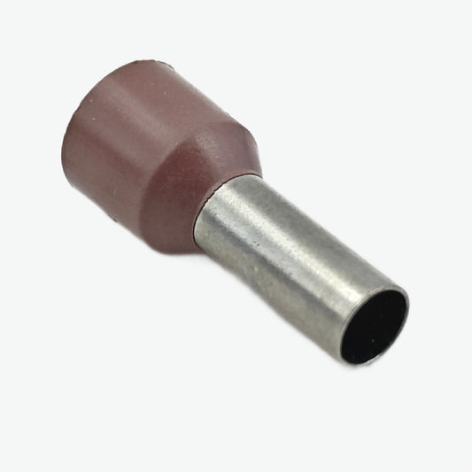 10 sqmm Insulated Terminal Ferrule End Lug (Pack of 5) Crimp Wire Lugs/End Sealing Lugs/Crimp Connectors/Tubular Lugs