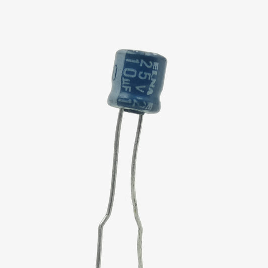 10uF 25V Aluminum Radial Electrolytic Capacitor - Through Hole Package-picture-40