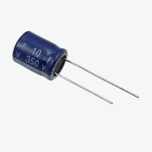 10uF 350V Radial Electrolytic Capacitor 