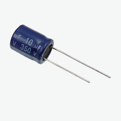 10uF 350V Radial Electrolytic Capacitor 