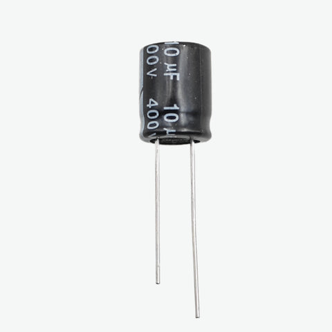10uF 400V Radial Electrolytic Capacitor