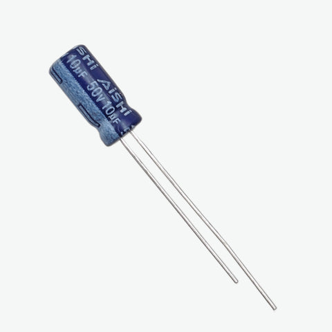 10uF 50V Radial Electrolytic Capacitor