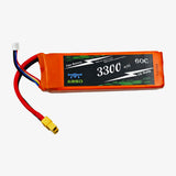 11.1V 3300mAh 3S 60C Lithium-Polymer Rechargeable Battery