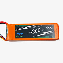 Load image into Gallery viewer, ABSD 11.1V 4200mAh 3S 60C Lithium-Polymer LiPo Rechargeable Battery