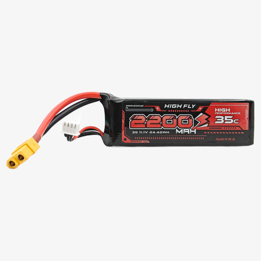 11.1V 2200mAh 3S 35C Lithium-Polymer Rechargeable Battery