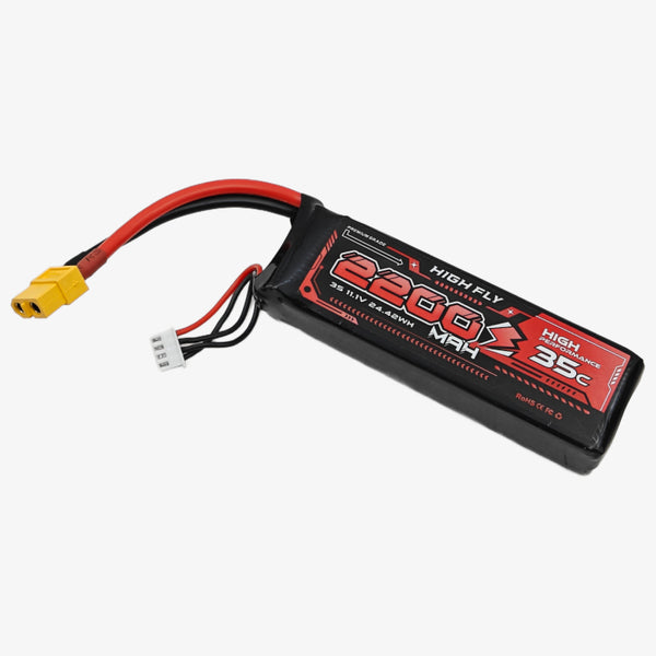 11.1V 2200mAh 3S 35C Lithium-Polymer Rechargeable Battery