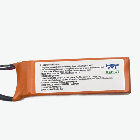 11.1V 2200mAh 3S 80C Lithium-Polymer Rechargeable Battery