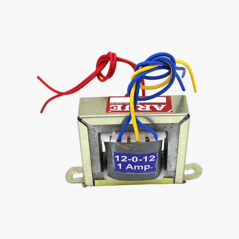 12-0-12 1A Center Tapped Step-down Transformer (12V/24V)