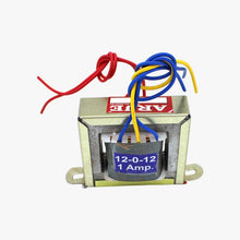 Load image into Gallery viewer, 12-0-12 1A Center Tapped Step-down Transformer (12V/24V)