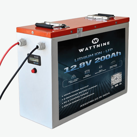 12.8V 200Ah Lithium Inverter Battery Pack