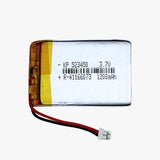 3.7V 1200mAH Li-Po Rechargeable Battery (KP 523450)