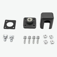 Load image into Gallery viewer, 120A Copper Bolt Type Double Threaded Square Battery Terminal - Black