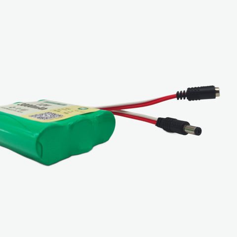 12V 3000mAh Rechargeable Lithium Battery Connectors