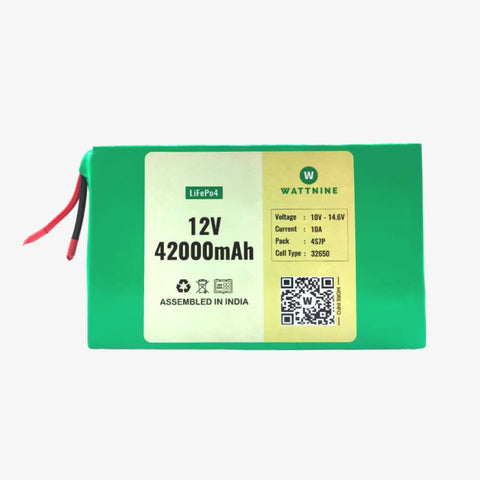  12.8V 42Ah Rechargeable Lithium Ion (LFP) Battery Pack