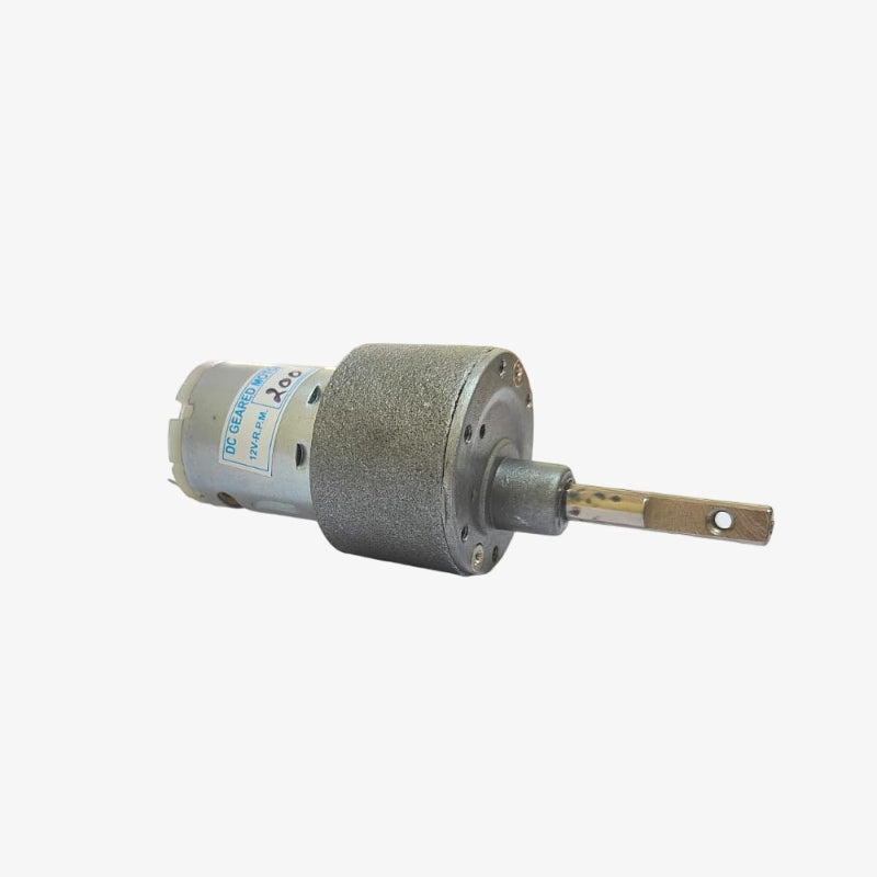 12V 200 RPM Johnson Geared DC Motor – Grade A Quality