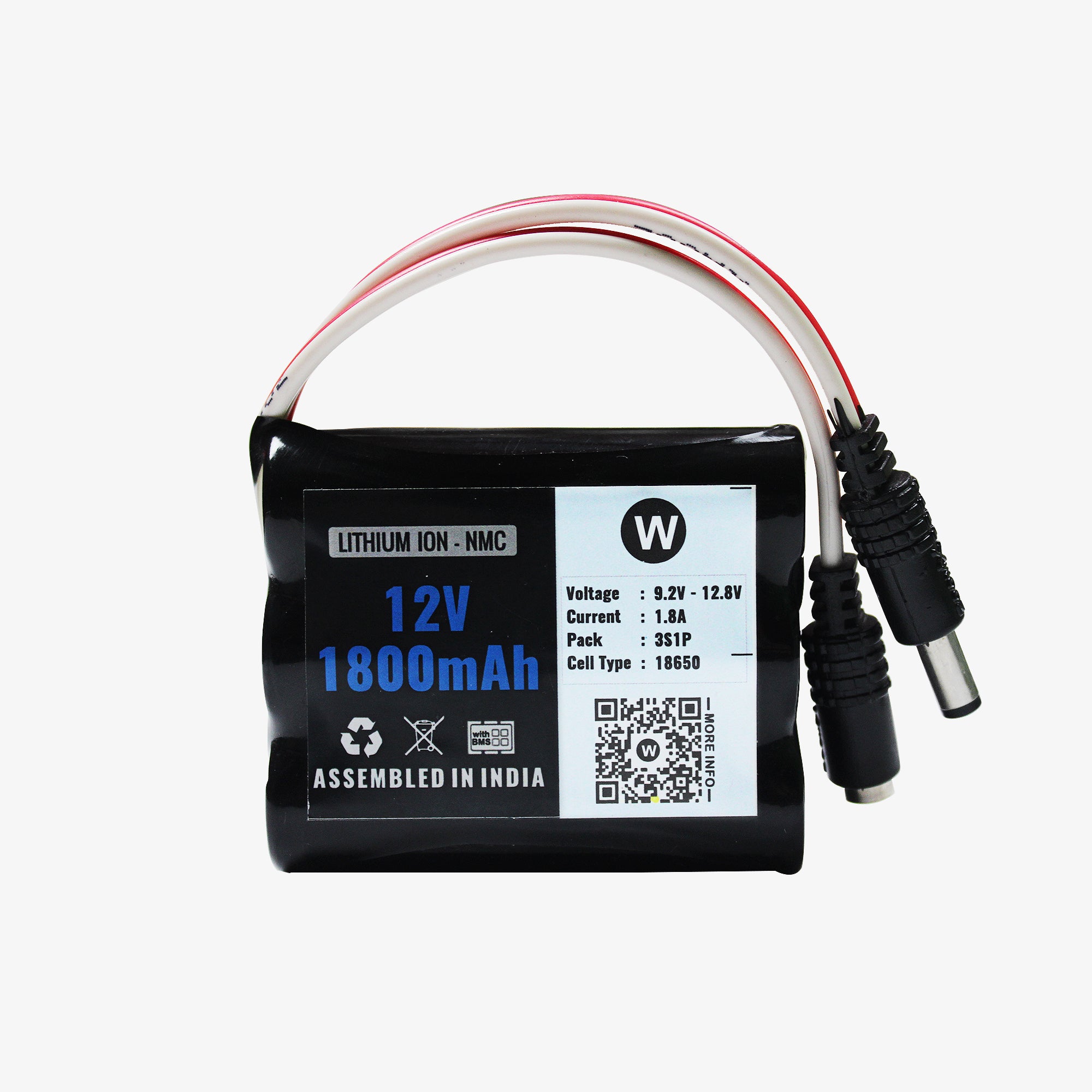 12v lithium ion battery rechargeable li-ion battery pack