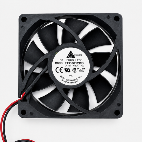 12V 8015 0.50A Brushless DC Cooling Blade Fan