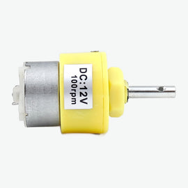 12V 100RPM Geared DC Motor