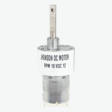 Load image into Gallery viewer, Johnson Gear Motor 12v 10RPM
