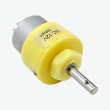 Load image into Gallery viewer, DC 12V 300RPM Gear Motor Centre Shaft DC Geared Motor Heavy Duty Motor for Robotics
