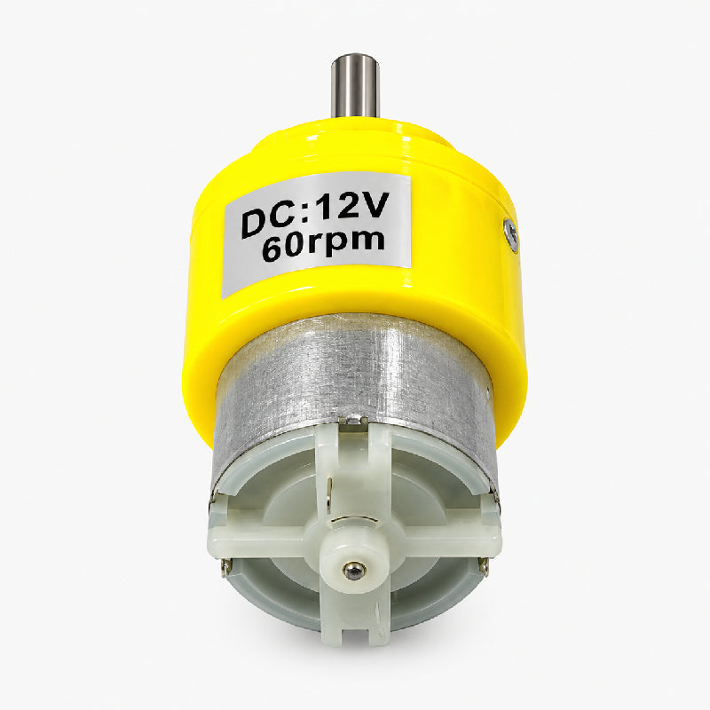 12V 60 RPM Geared DC Motor