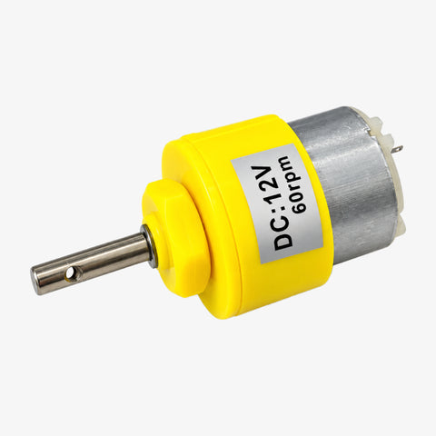 12V 60RPM Geared DC Motor