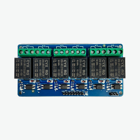 12V 6 Channel Relay Module with Optocoupler
