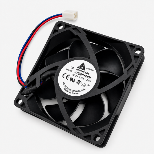 12V 8025 Brushless DC Cooling Blade Fan