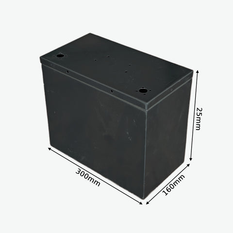 12V Metal Sheet Box For Lithium Battery Pack - (305x160x250mm)