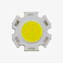 Load image into Gallery viewer, 12W LED Chip Cool White Star COB Light 300mA