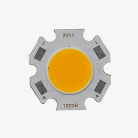 12W LED Chip - High Power Warm White Star COB Light 300mA