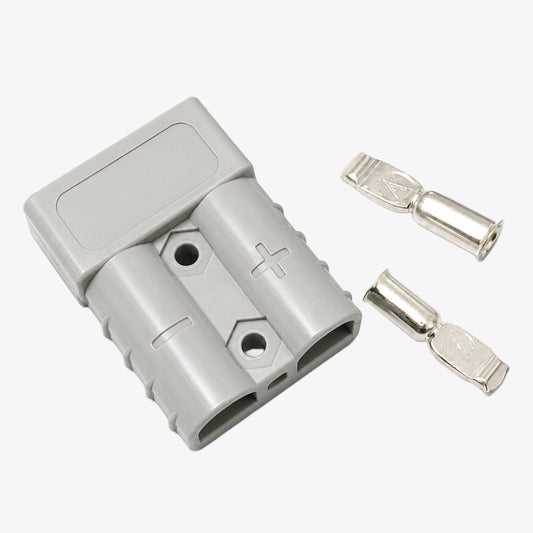 SB50 Anderson Connector Set - 600V and 50A - Grey Connector - 6 Thimble
