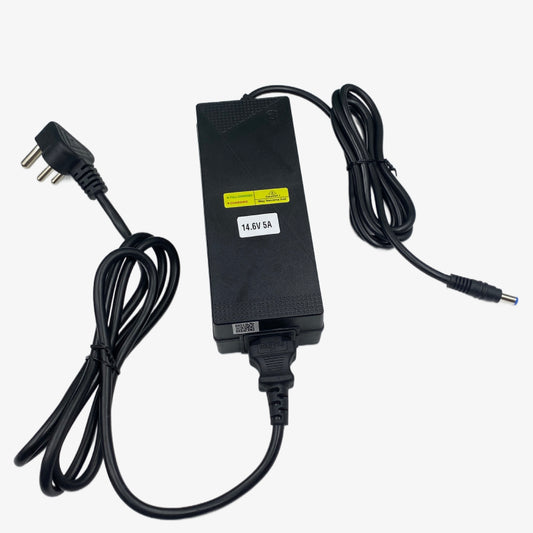 14.6V 5A Lithium Ferrous Phosphate Battery Charger for 32650/Primatic LiFePo4 cells - Table Top 75W with CC and CV