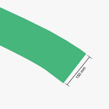 Load image into Gallery viewer, 150mm PVC Heat Shrink Sleeve for Lithium Battery Pack - 1 Meter (Cool Green)