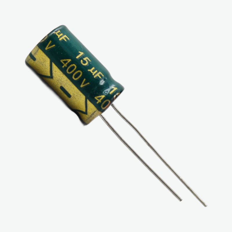 15 uF 400V Electrolytic Capacitors