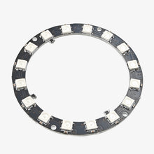 Load image into Gallery viewer, 16-Bit WS2812B RGB LED Circular Development Board